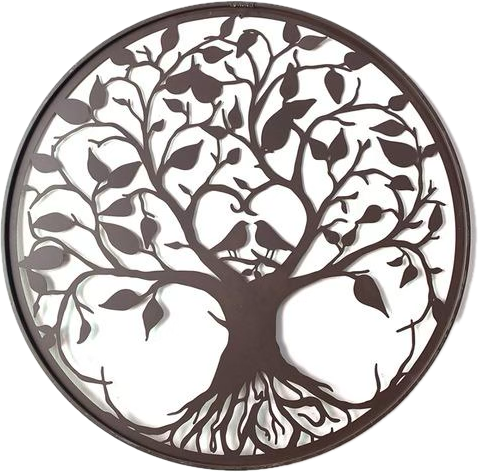 Tree of life metal wall art