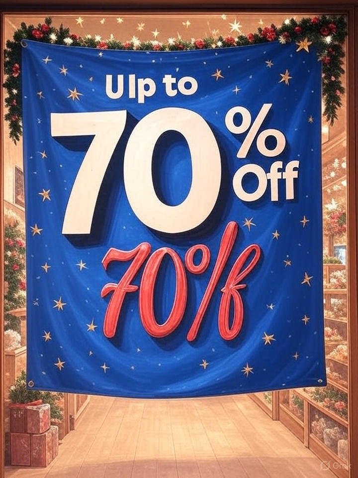 end of financial year sale