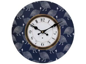 animal print wall clock